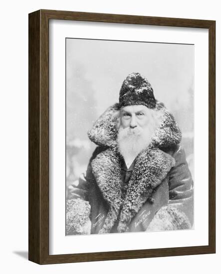 Real-Life Santa Claus, c.1895-American Photographer-Framed Photographic Print