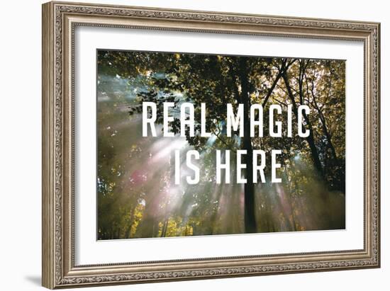 Real Magic is Here-Bill Philip-Framed Giclee Print