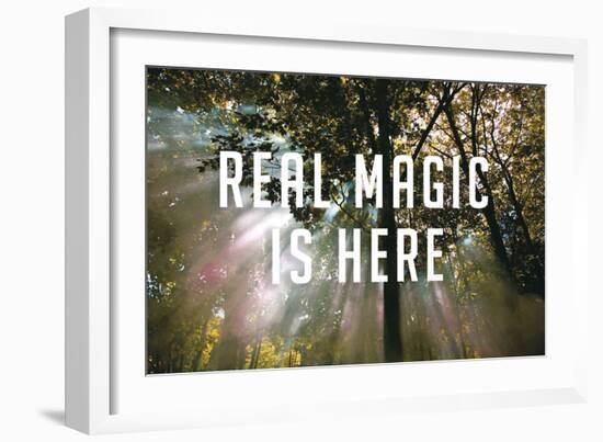 Real Magic is Here-Bill Philip-Framed Giclee Print