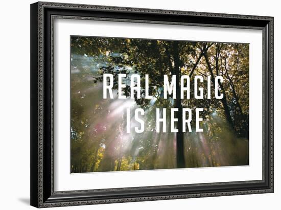 Real Magic is Here-Bill Philip-Framed Giclee Print