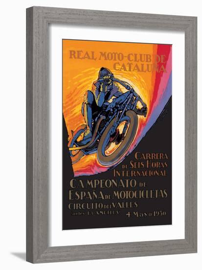 Real Motor Club of Cataluna, 6 Hour Race-null-Framed Art Print