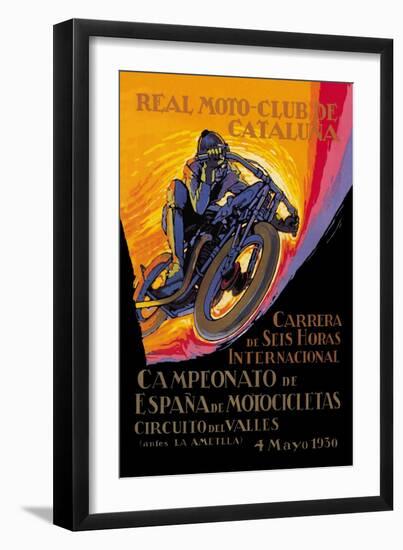 Real Motor Club of Cataluna, 6 Hour Race-null-Framed Art Print