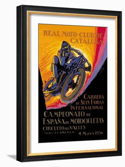 Real Motor Club of Cataluna, 6 Hour Race-null-Framed Art Print