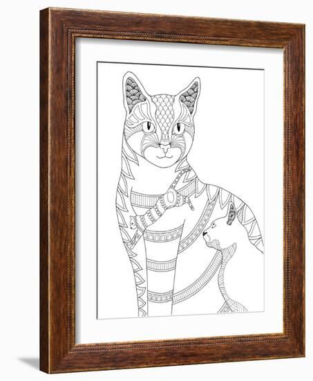 Realistic Wildlife 25-Drawpaint Illustration-Framed Giclee Print