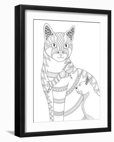 Realistic Wildlife 25-Drawpaint Illustration-Framed Giclee Print