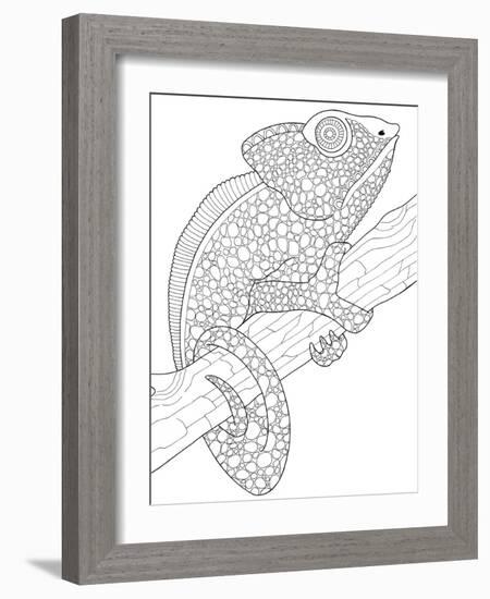 Realistic Wildlife 26-Drawpaint Illustration-Framed Giclee Print