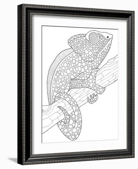 Realistic Wildlife 26-Drawpaint Illustration-Framed Giclee Print