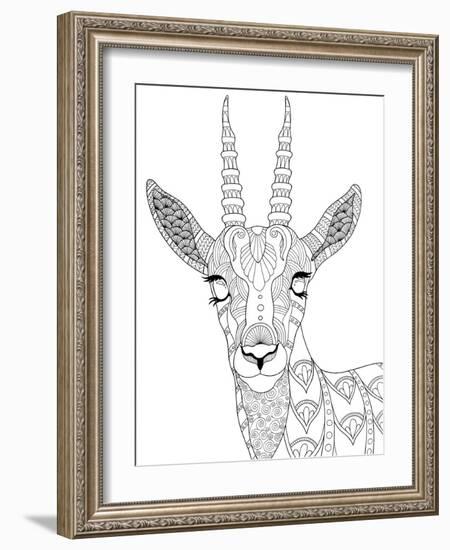 Realistic Wildlife 27-Drawpaint Illustration-Framed Giclee Print