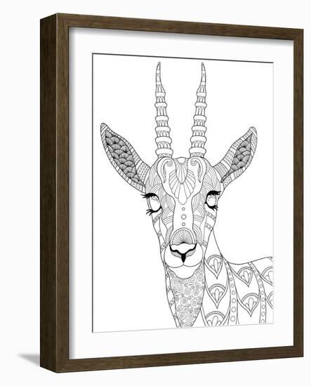 Realistic Wildlife 27-Drawpaint Illustration-Framed Giclee Print