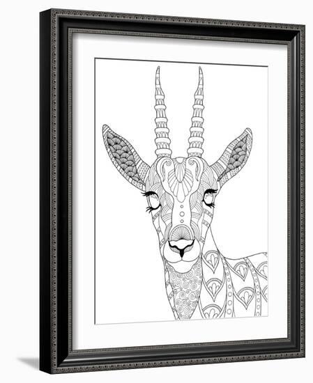 Realistic Wildlife 27-Drawpaint Illustration-Framed Giclee Print