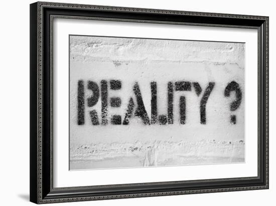 Reality?-Yury Zap-Framed Art Print