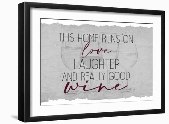 Really Good Wine-Kimberly Allen-Framed Art Print