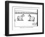 "Really, only you can tell yourself to giddyup." - New Yorker Cartoon-Bruce Eric Kaplan-Framed Premium Giclee Print