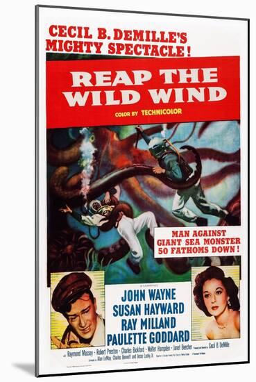 Reap the Wild Wind-null-Mounted Art Print