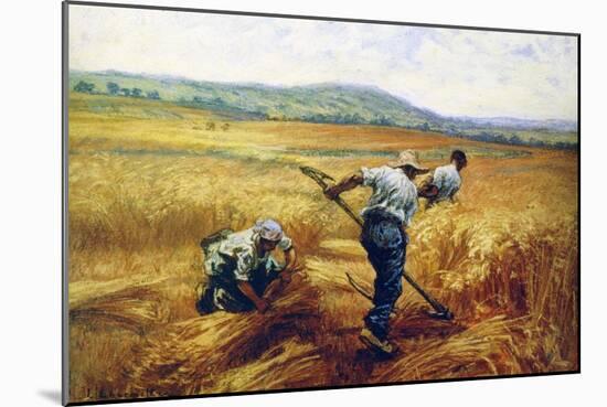 Reapers, 1910-Leon-Augustin Lhermitte-Mounted Giclee Print