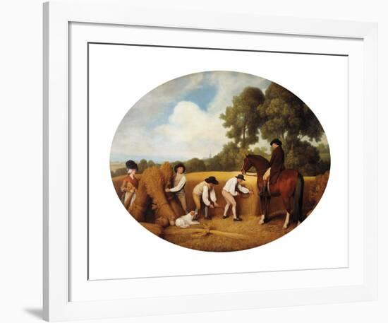 Reapers-George Stubbs-Framed Premium Giclee Print