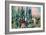 Reaping Sugar Canes in the West Indies-Frank Newbould-Framed Giclee Print