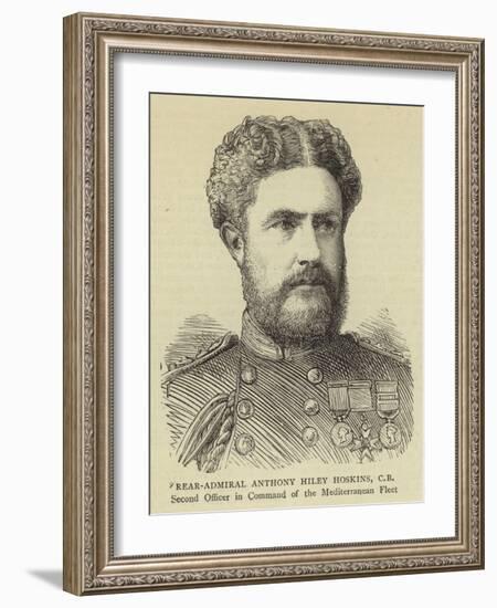 Rear-Admiral Anthony Hiley Hoskins-null-Framed Giclee Print