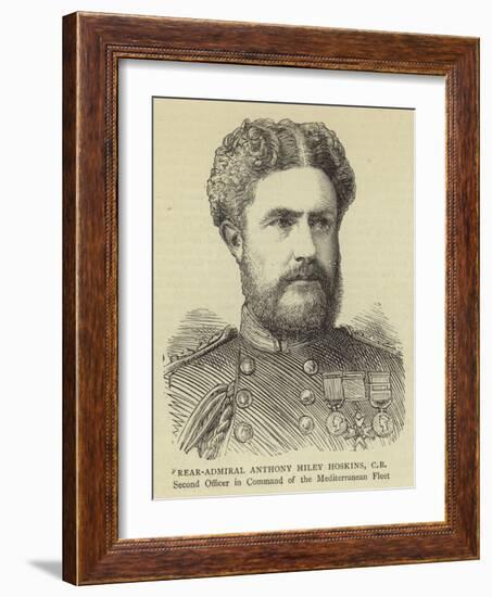 Rear-Admiral Anthony Hiley Hoskins-null-Framed Giclee Print