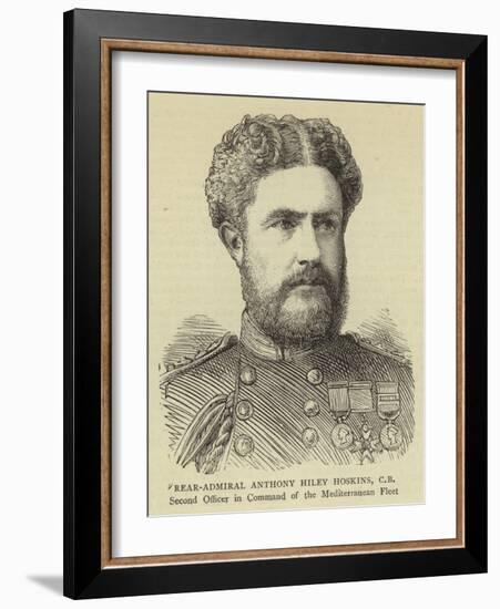 Rear-Admiral Anthony Hiley Hoskins-null-Framed Giclee Print