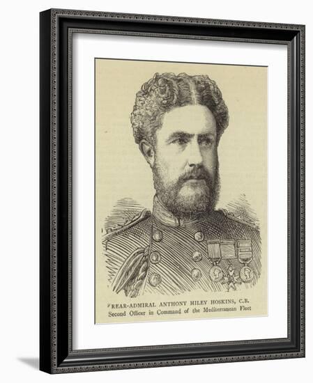 Rear-Admiral Anthony Hiley Hoskins-null-Framed Giclee Print