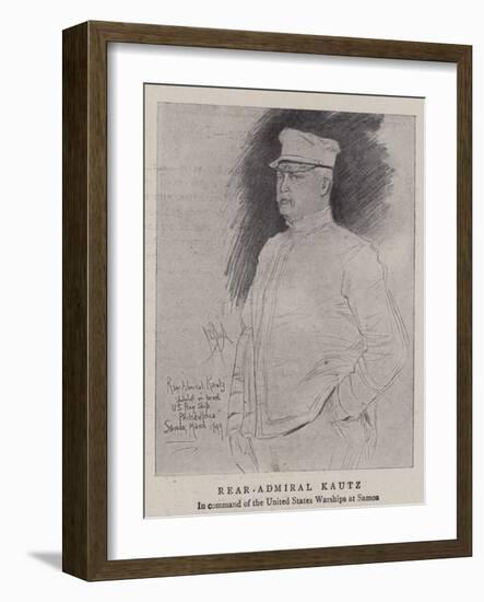 Rear-Admiral Kautz-Alexander Stuart Boyd-Framed Giclee Print