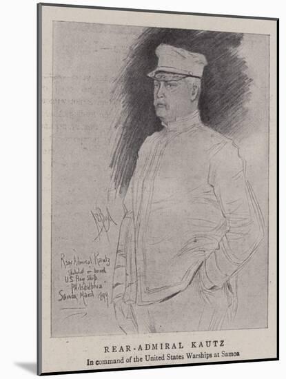 Rear-Admiral Kautz-Alexander Stuart Boyd-Mounted Giclee Print
