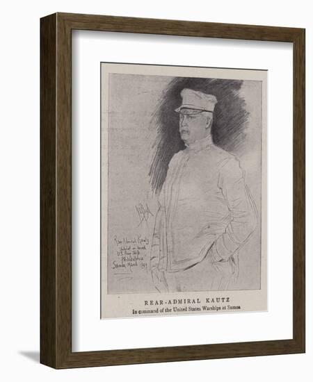 Rear-Admiral Kautz-Alexander Stuart Boyd-Framed Giclee Print