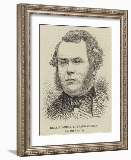 Rear-Admiral Sherard Osborn-null-Framed Giclee Print