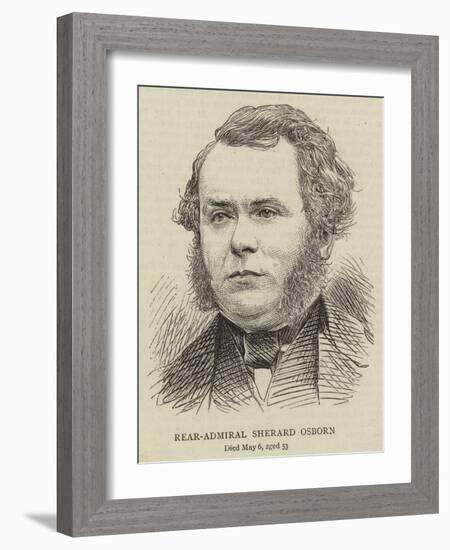 Rear-Admiral Sherard Osborn-null-Framed Giclee Print