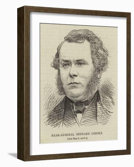 Rear-Admiral Sherard Osborn-null-Framed Giclee Print