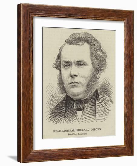 Rear-Admiral Sherard Osborn-null-Framed Giclee Print