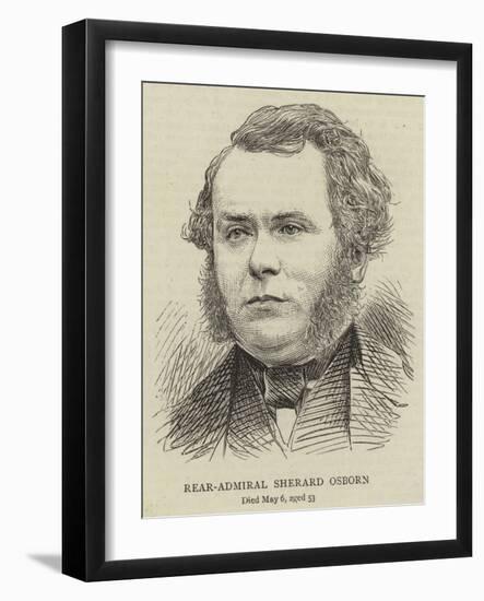 Rear-Admiral Sherard Osborn-null-Framed Giclee Print