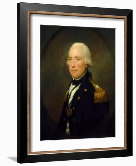 Rear-Admiral Sir Robert Calder (1745-1815), 1797 (Oil on Canvas)-Lemuel Francis Abbott-Framed Giclee Print