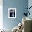 Rear View of a Teenage Boy Playing Basketball-null-Framed Photographic Print displayed on a wall