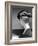 Rear View of Model in Hat W Veil and Bow at Back over Upswept Hair-Alfred Eisenstaedt-Framed Photographic Print