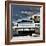 Rear View of Vintage Automobile in America-Salvatore Elia-Framed Photographic Print