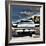 Rear View of Vintage Automobile in America-Salvatore Elia-Framed Photographic Print