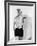 Rear View of Woman in Bathing Suit-null-Framed Photo