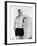 Rear View of Woman in Bathing Suit-null-Framed Photo