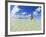 Rear View of Woman With Mask, Kadhdhoo Island, Laamu Atoll, Southern Maldives-Stuart Westmorland-Framed Photographic Print