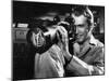 REAR WINDOW, 1954 directed byALFRED HITCHCOCK James Stewart (b/w photo)-null-Mounted Photo
