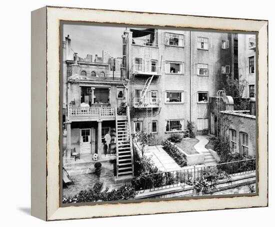 Rear Window, 1954-null-Framed Stretched Canvas