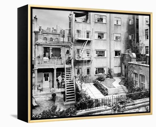 Rear Window, 1954-null-Framed Stretched Canvas