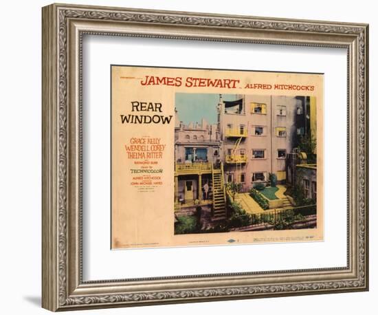 Rear Window, 1954-null-Framed Premium Giclee Print