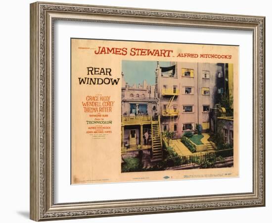 Rear Window, 1954-null-Framed Art Print