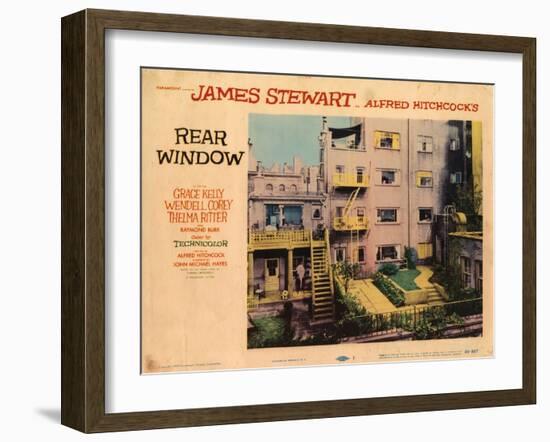 Rear Window, 1954-null-Framed Art Print