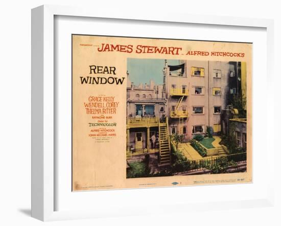 Rear Window, 1954-null-Framed Art Print