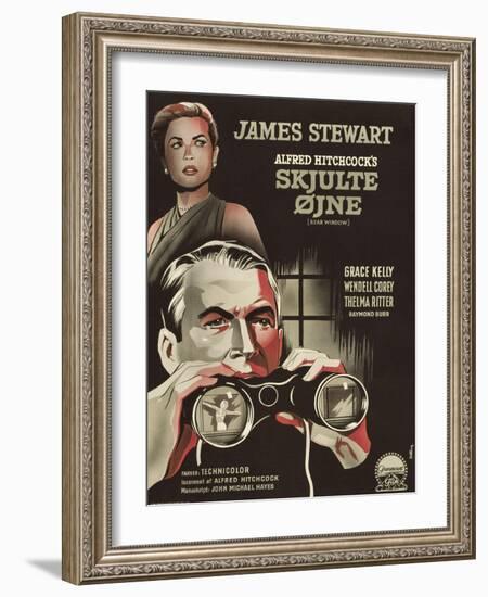 Rear Window, (aka Skjulte Ojne), 1954-null-Framed Art Print