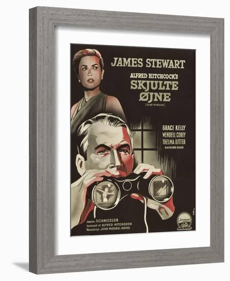 Rear Window, (aka Skjulte Ojne), 1954-null-Framed Art Print